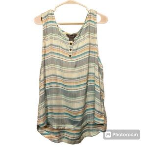 NWT Natural Reflections sleeveless top size XL
